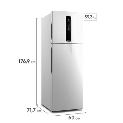 Geladeira Electrolux Frost Free Inverter 390L Efficient AutoSense Duplex Branca (IF43) 127V