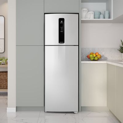 Geladeira Electrolux Frost Free Inverter 390L Efficient AutoSense Duplex Branca (IF43) 127V