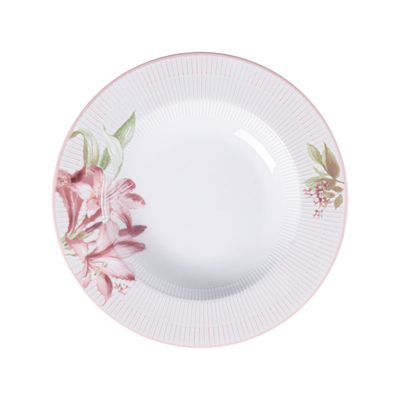 Aparelho de Jantar Tramontina Poème em Porcelana Decorada 20 Peças