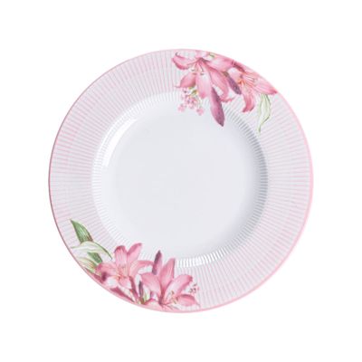 Aparelho de Jantar Tramontina Poème em Porcelana Decorada 20 Peças