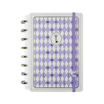 CADERNO PURPLE KEY BY ISA AKKARI - CADERNO INTELIGENTE GRANDE