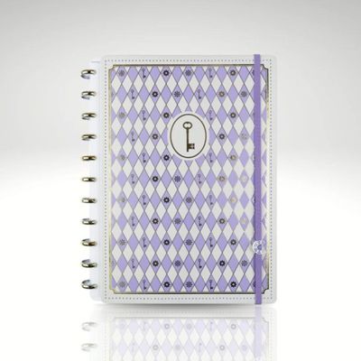 CADERNO PURPLE KEY BY ISA AKKARI - CADERNO INTELIGENTE GRANDE