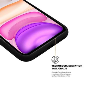 Capa para iPhone 11 - Silicon Premium Preta - Gshield