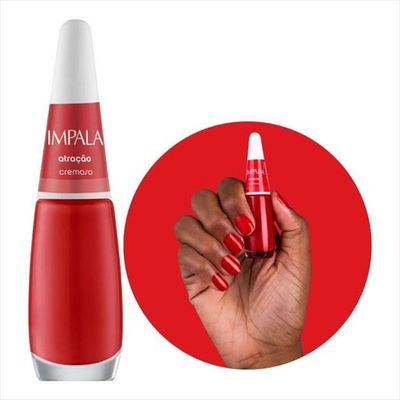 Impala Esmalte A Cor Da Moda Cremoso Atração 7,5ml