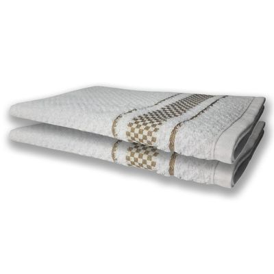 4 Panos de Prato Atoalhado Felpudo Premium Roxo+Marrom