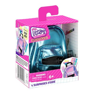Mini Mochilas Real Littles Backpack -  Azul