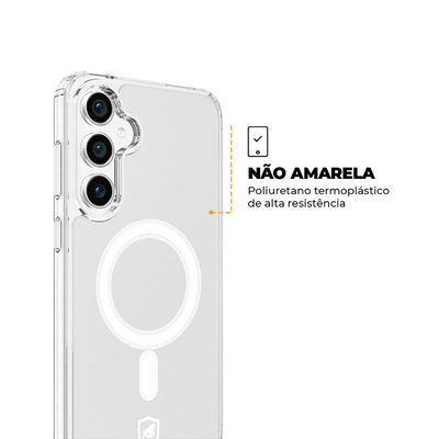 Capa para Samsung Galaxy S23 FE - MagSafe Transparente - Gshield