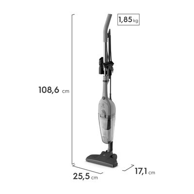 Aspirador de Pó Vertical com Fio Electrolux 1500W 2 em 1 Cyclonic Power Cinza (STK16) 127V