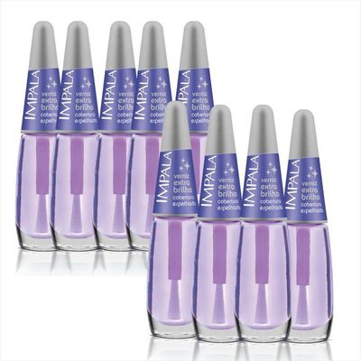 Impala Verniz Extra Brilho Cobertura Espelhada 7,5ml