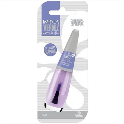 Impala Verniz Extra Brilho Cobertura Espelhada 7,5ml