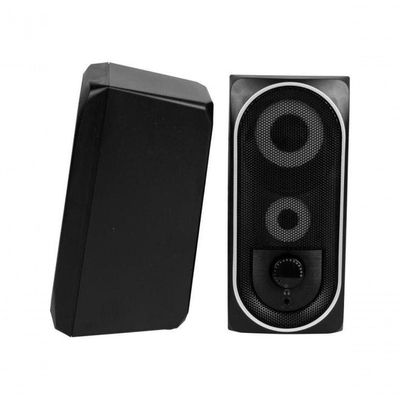 Caixa De Som Gamer Multimídia Fortrek Black Hawk Rgb Preta