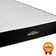 Cama Box King Marrom Colchão Orthopedic D33 Vstore