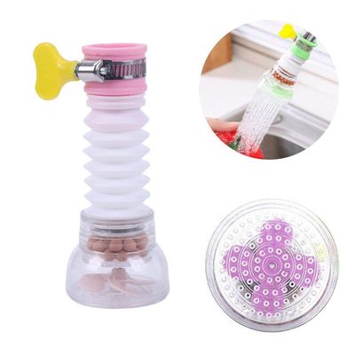 Bico Para Torneira Arejador Chuveirinho Com Filtro Cozinha Rosa