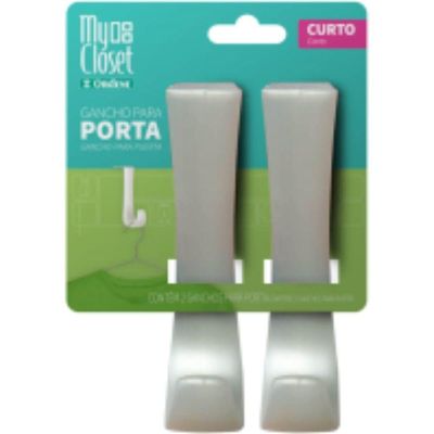 Gancho De Plástico Para Porta Curto - 58000 - Ordene