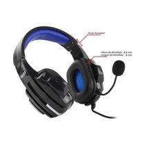 Fone de Ouvido Headset Gamer Pro X36 LW036 Preto - Dust
