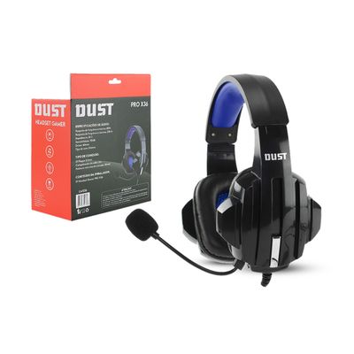 Fone de Ouvido Headset Gamer Pro X36 LW036 Preto - Dust