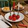 Kit 12 Garfinhos para Servir Petiscos Garfos Coloridos Tramontina Porções Aperitivos