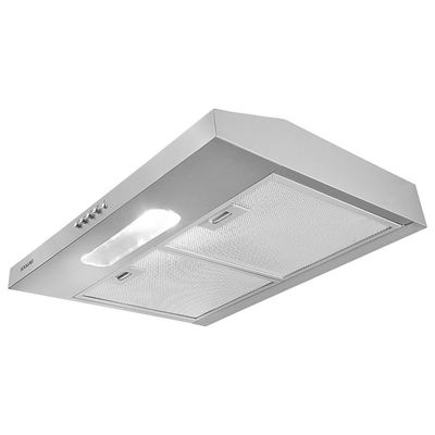 Depurador De Ar Suggar Dps161ix Slim 60cm Com 3 Velocidades Luminária Dupla Filtragem 127v Inox 127v 110V