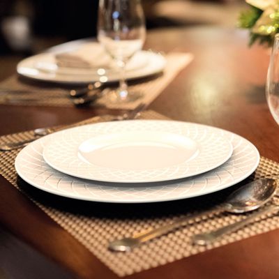 Aparelho de Jantar Tramontina Ingrid em Porcelana 20 Peças