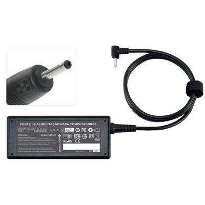 Fonte Carregador P/ Notebook Asus 19V 2.10A 40W MM608 Mais Mania