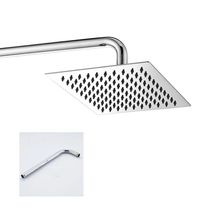 Chuveiro Inox Quadrado Ducha 20x20 Cromado Area Externa