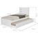 Cama Bibox Solteiro Barcelona - Branco