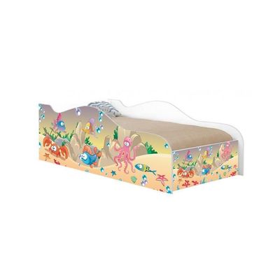 Mini Cama Fun Fundo Do Mar Feliz