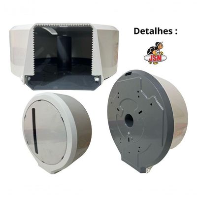 Suporte Plastico Para Papel Higiênico 300 A 400 Metros Jsn