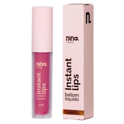 Nina Makeup Batom Líquido 3ml Cor: Infinito