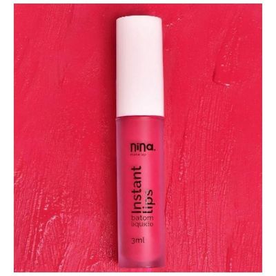 Nina Makeup Batom Líquido 3ml Cor: Infinito
