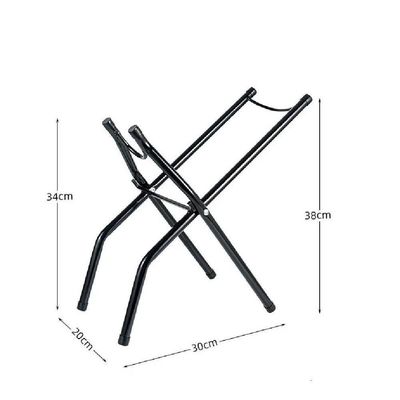 Suporte Galao Base Garrafa Agua Portatil Dobravel Camping Viagem Casa Mesa Bancada Pia Metal