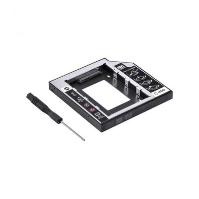 Adaptador Caddy Para Hd Ou Ssd Gaveta Dvd Notebook Sata 12.7mm Ac-127