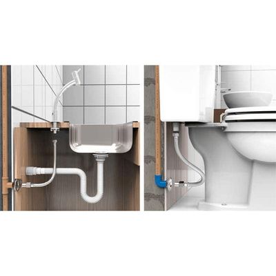 Engate Flex Inox Com 40cm - 250102 - Blukit Engate Flex.inox C-40cm Blukit 9150 .-250102