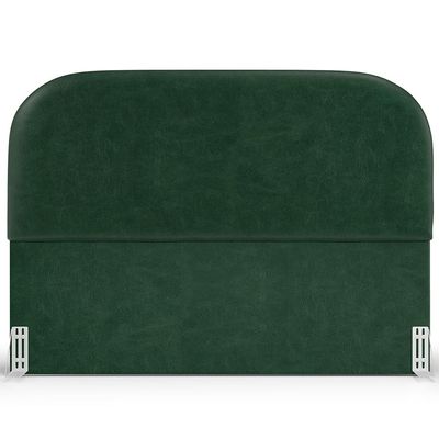 Cabeceira Cama Box King 195cm Orgânica Lanna W01 Couríssimo Verde - Lyam Decor