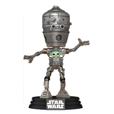 Funko Pop Star Wars The Mandalorian 720 IG-12 With Grogu