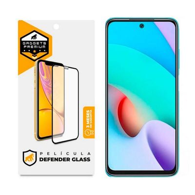 Película Defender Glass para XIAOMI REDMI NOTE 11 - Preta - Gshield