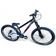 Bicicleta Aro 26 Vikingx Tuff X44 Freeride 21v Aros Vmaxx Dh Freio A Disco Pneu Flame - Preto Branco
