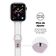 Pulseira para Apple Watch Armor Running 49MM- Rosa e Branco - Gshield