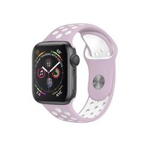 Pulseira para Apple Watch Armor Running 49MM- Rosa e Branco - Gshield
