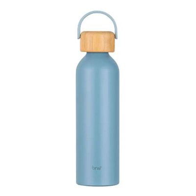 Garrafa De água Em Alumínio 500ml Ga0601 Azul Bali - Brw