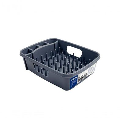 Escorredor De Louça Tramontina Plurale Em Polipropileno Grafite