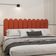 Cabeceira Nuvem Estofada King Size 10 Placas Em Suede 45cm Terracota
