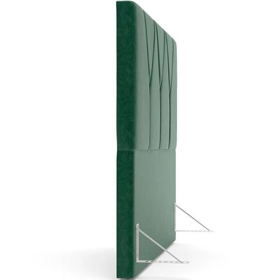 Cabeceira Cama Box Casal 140 cm Aurora W01 Facto Verde Musgo - Lyam Decor
