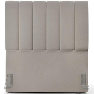 Cabeceira Cama Box Solteiro 100 cm Dália W01 Linho Bege - Lyam Decor