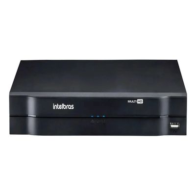 Kit 2 Cameras Segurança Hd Dvr Intelbras mhdx 4ch S/hd