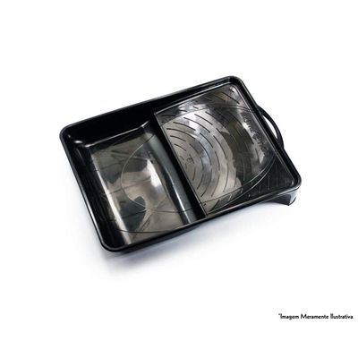 Bandeja Pintura Tigre 23Cm Preta 1304/2304