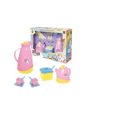 Jogo de Chazinho Colorido Unicórnio Unika 0563 - Samba Toys