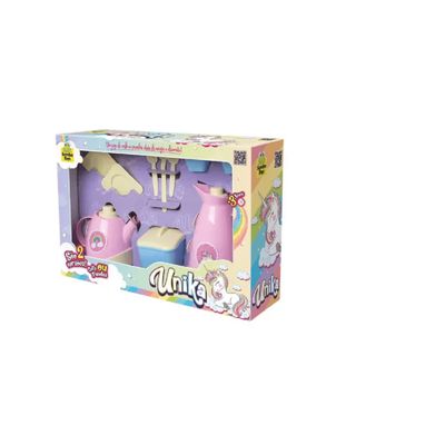 Jogo de Chazinho Colorido Unicórnio Unika 0563 - Samba Toys