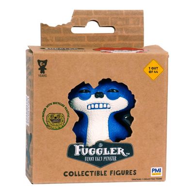 Mini Boneco Colecionável Fuggler 6cm - Suspicious Fox Azul
