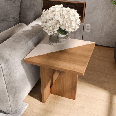 Mesa Para Sala De Estar Lateral Florence - Mdp - Movelove